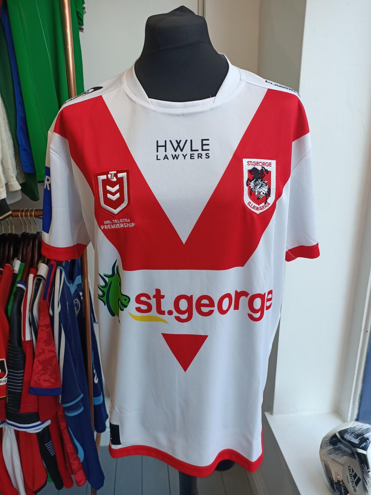 St George Illiwara Rugby Shirt BNWT