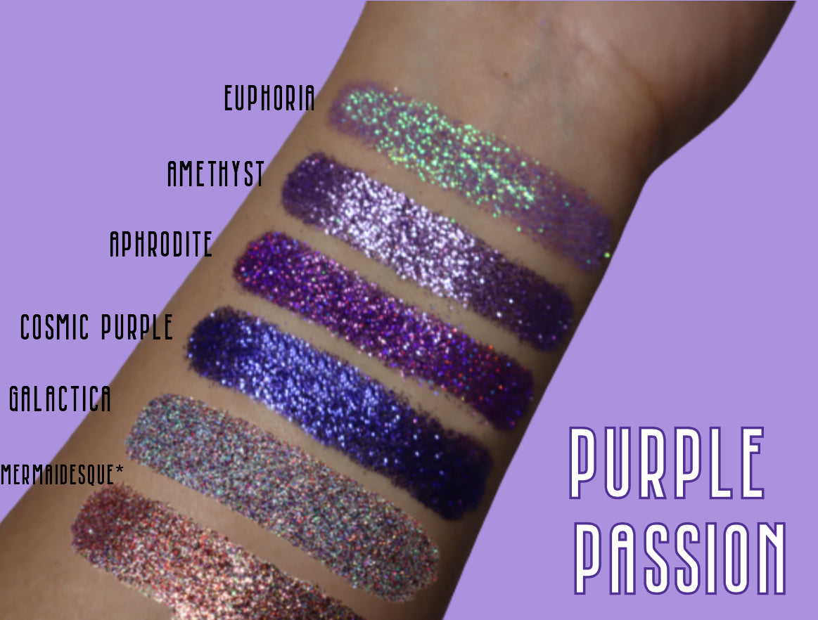 Amethyst Pressed Glitter Eyeshadow