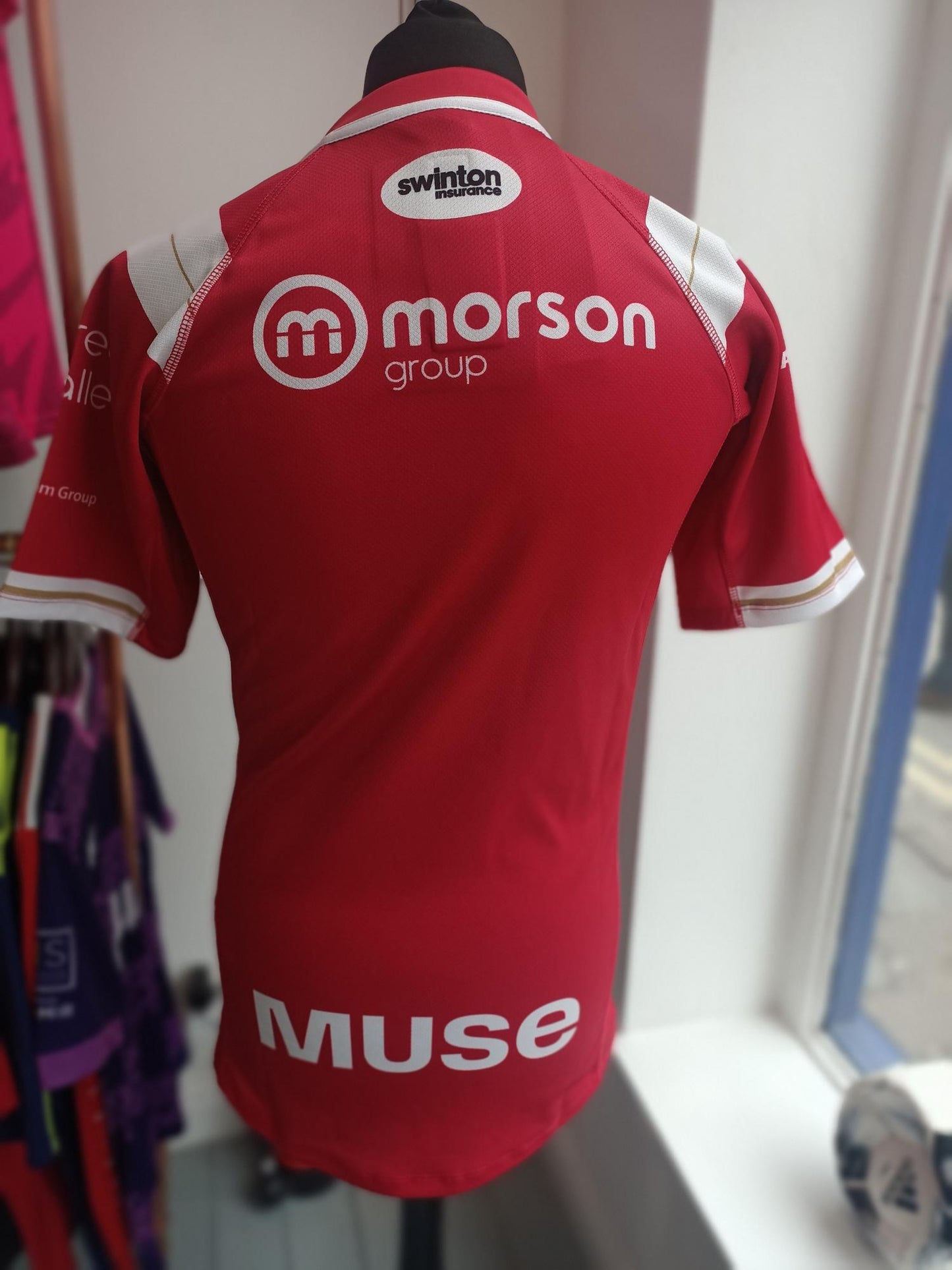 Salford Red Devils Rugby League Home Shirt BNWT 2022-2023
