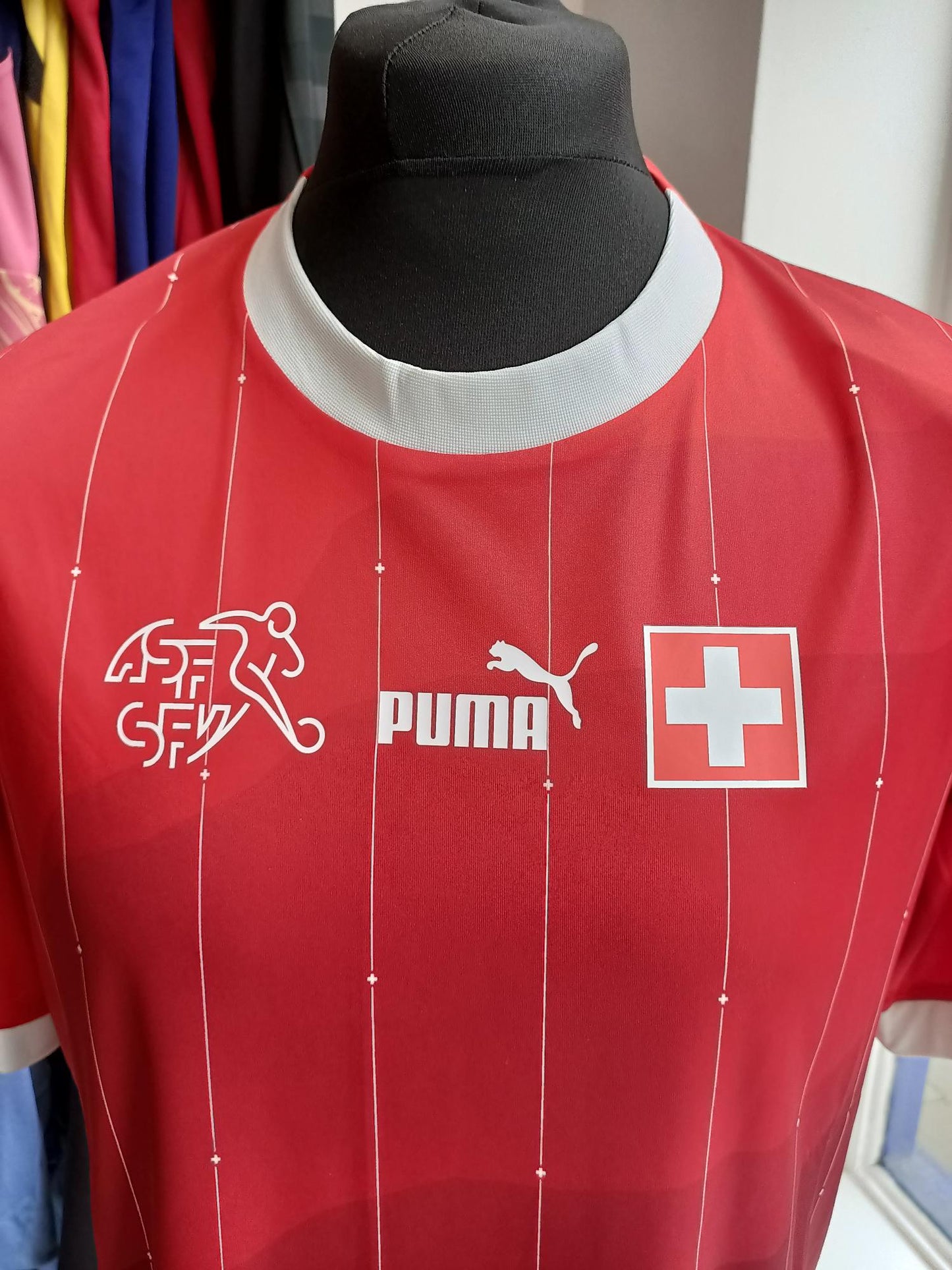Switzerland 2024 Home shirt BNWT (Large)