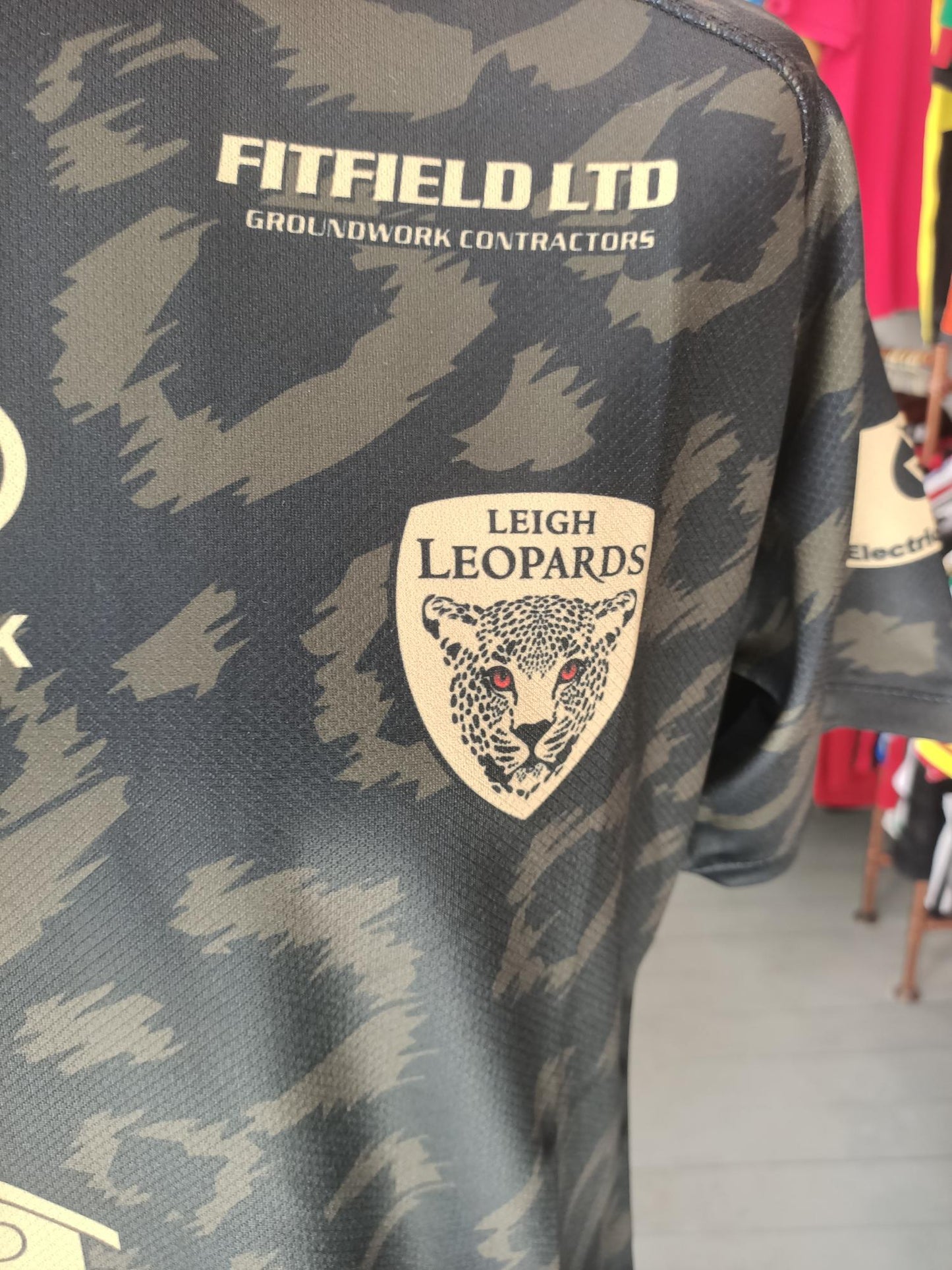 Leigh Leopards 2024 Home Shirt BNWT (Large)