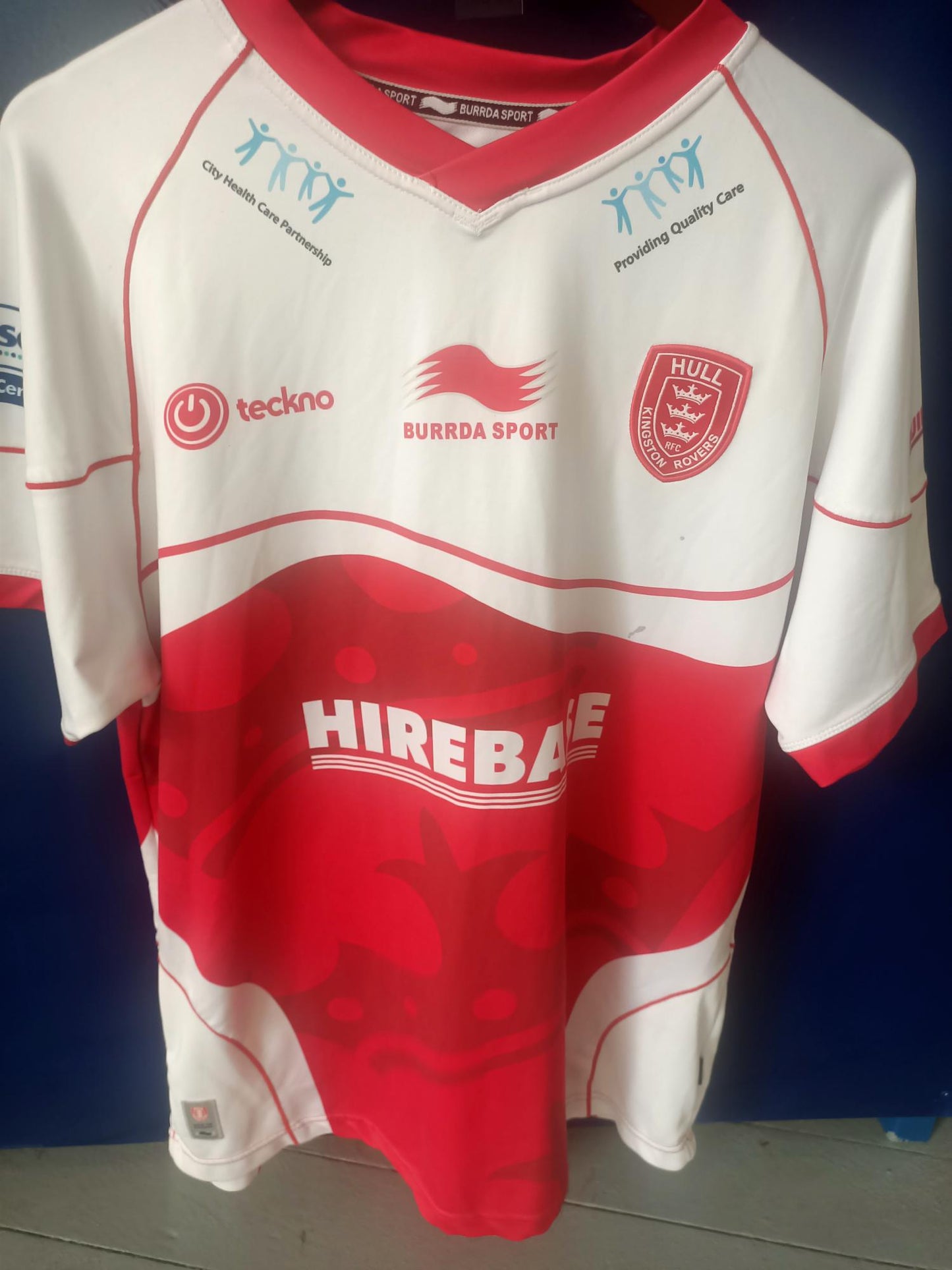 Hull KR Rugby Shirt Home 2012 (Large)