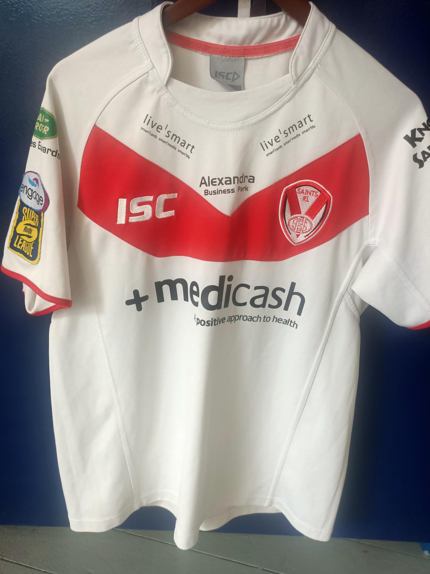 St Helens 2011 Home shirt (Large)