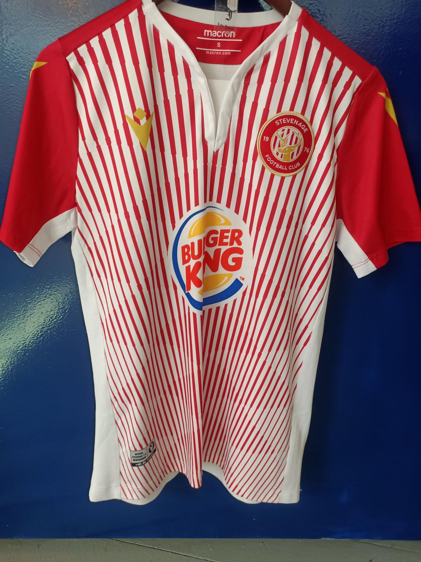 Stevenage 2019-2020 Home shirt