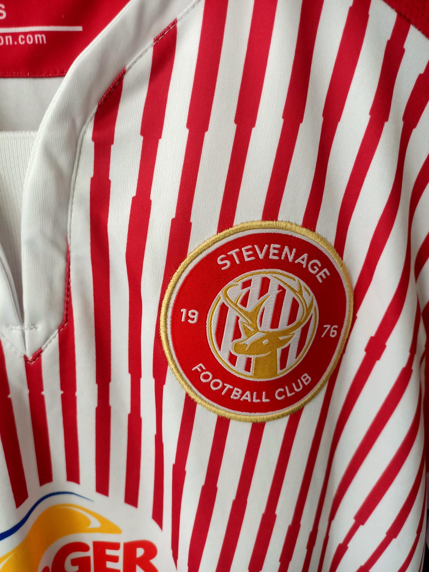 Stevenage 2019-2020 Home shirt