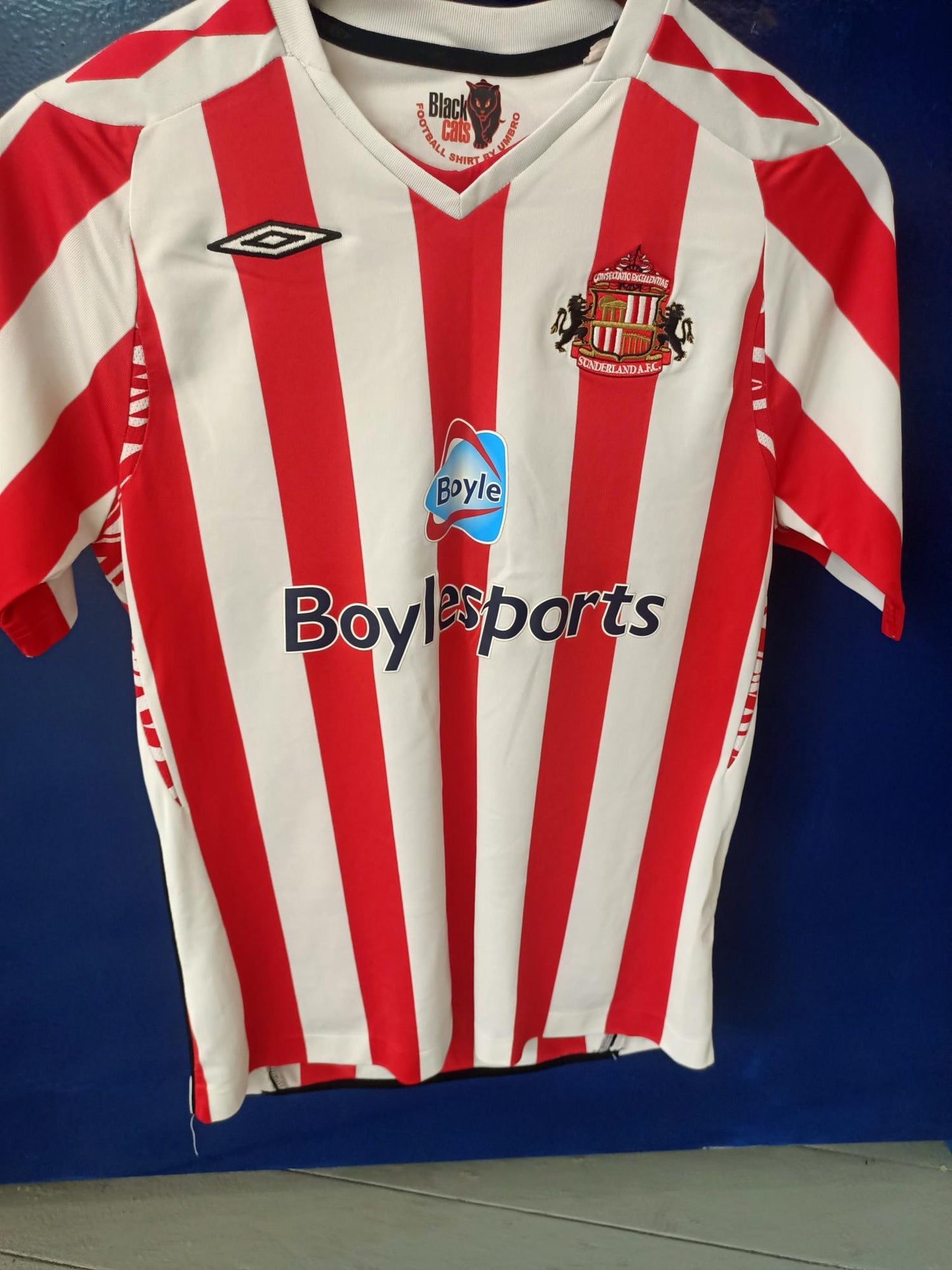 Sunderland 2007-2008 Home Shirt Youth Xtra Large