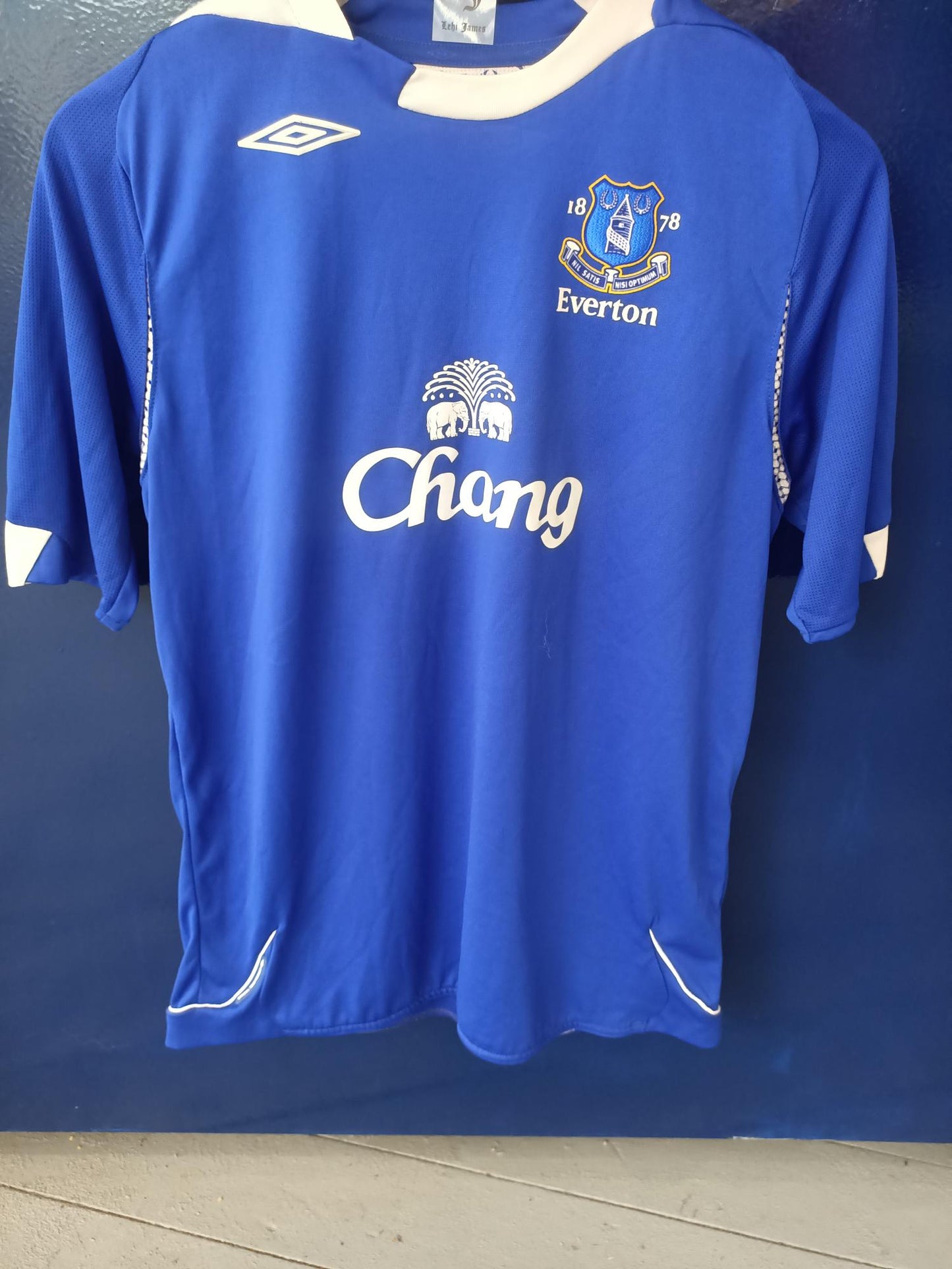 Everton 2006-2007 Home Shirt Youth Large