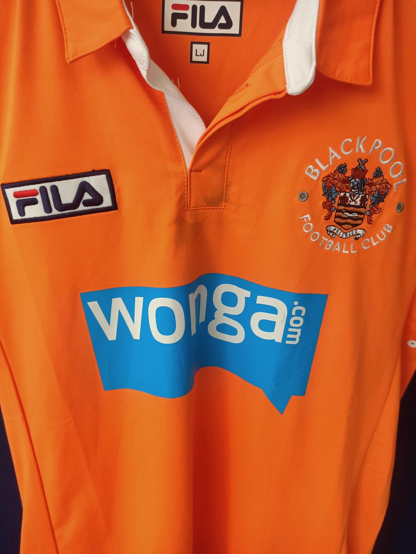 Blackpool 2011/2012 Home shirt Youth Large