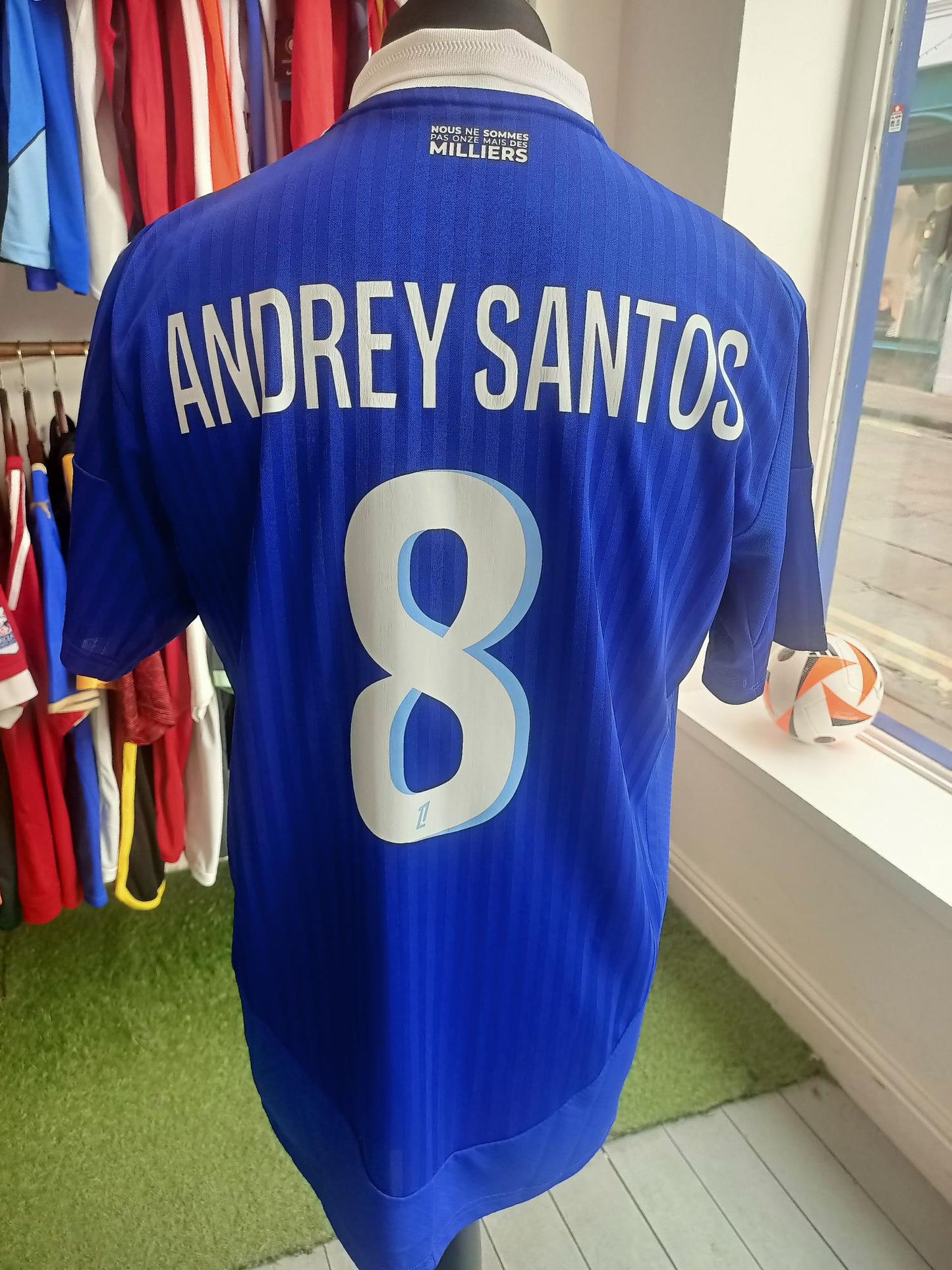 Strasbourg 2024-2025 Home Shirt Santos