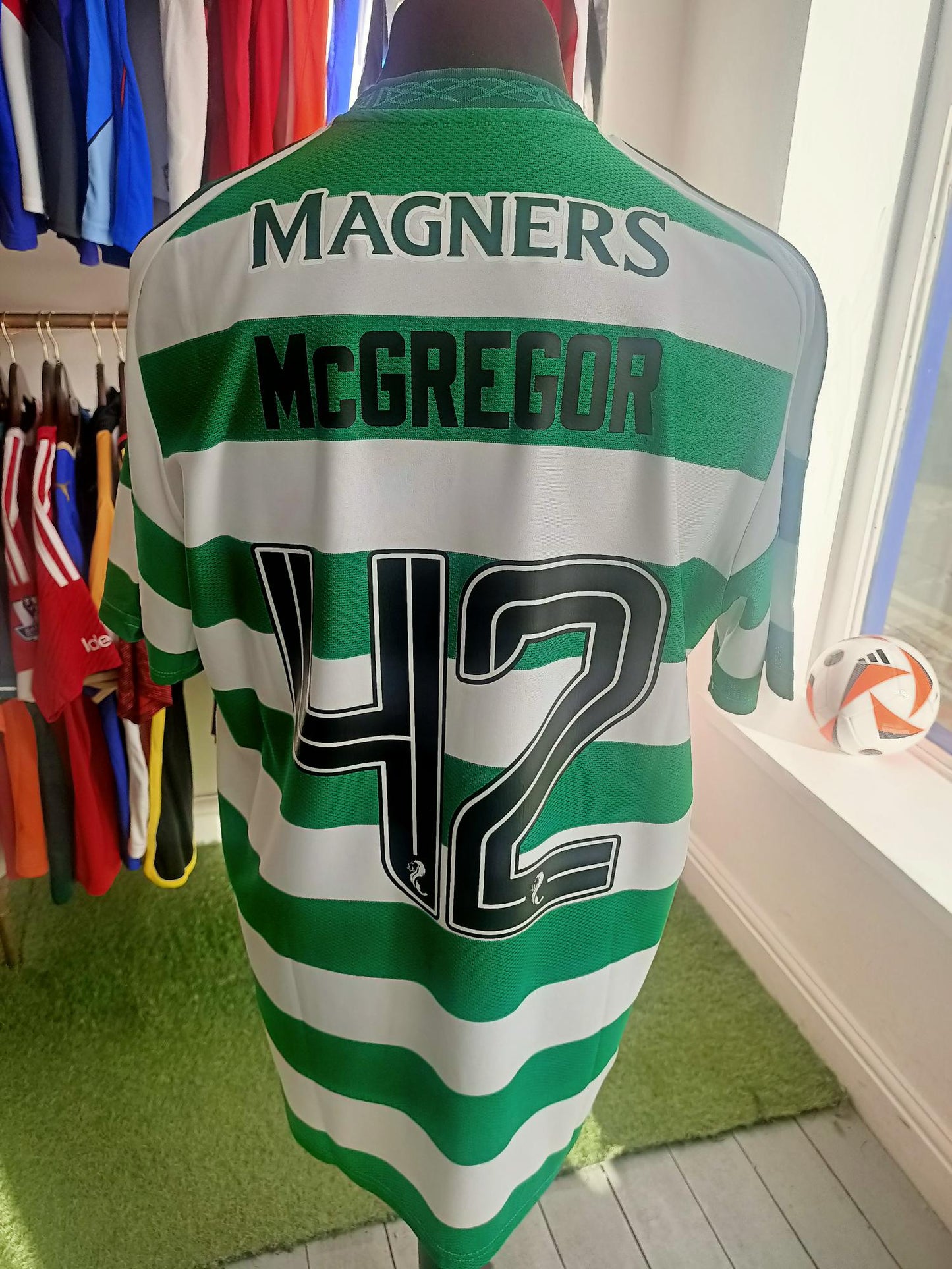 Celtic 2024-2025 Home Shirt McGregor