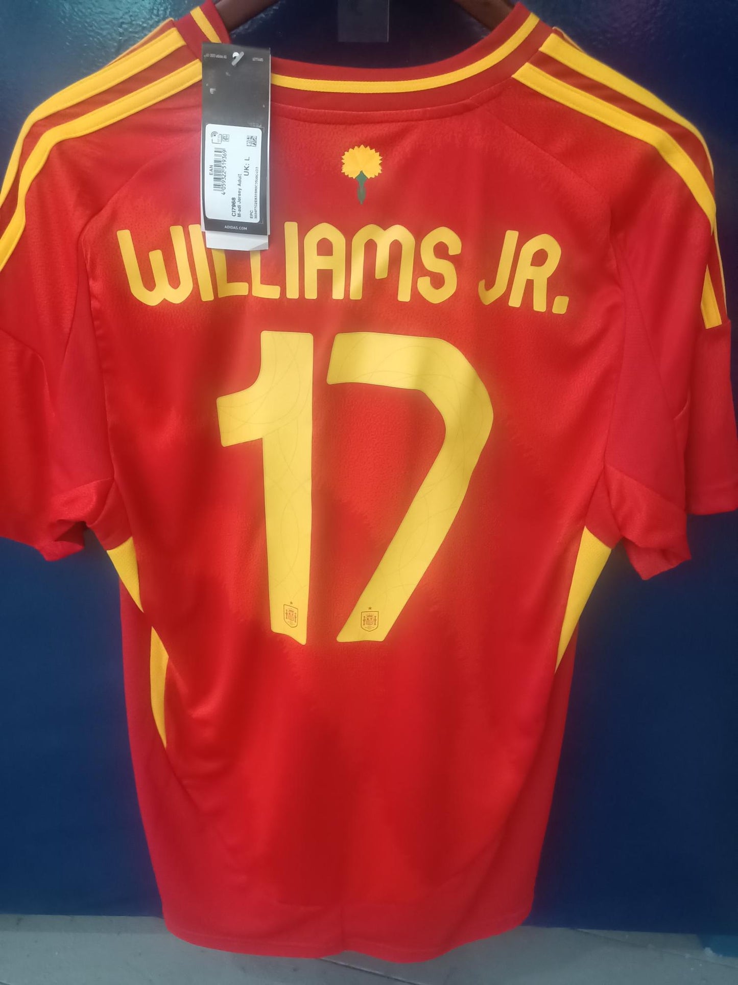 Spain 2024 Home Shirt BNWT