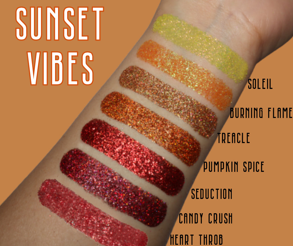 Pumpkin Spice Pressed Glitter Eyeshadow