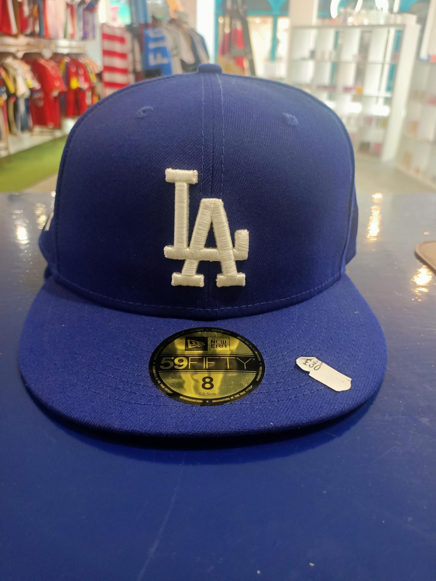 LA Dodgers Cap (Size 8)