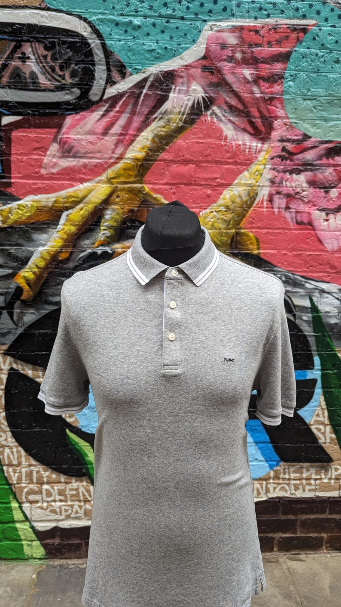 Michael Kors Light Grey Polo Shirt