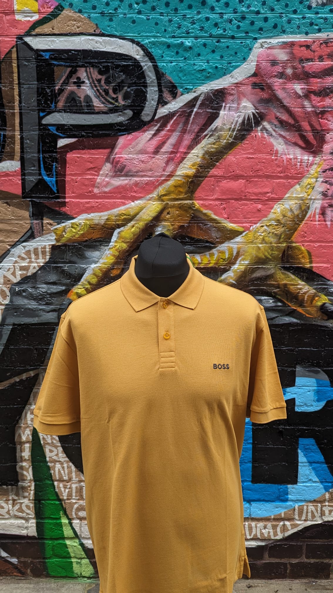 Hugo Boss Polo shirt BNWT (Mustard Yellow)