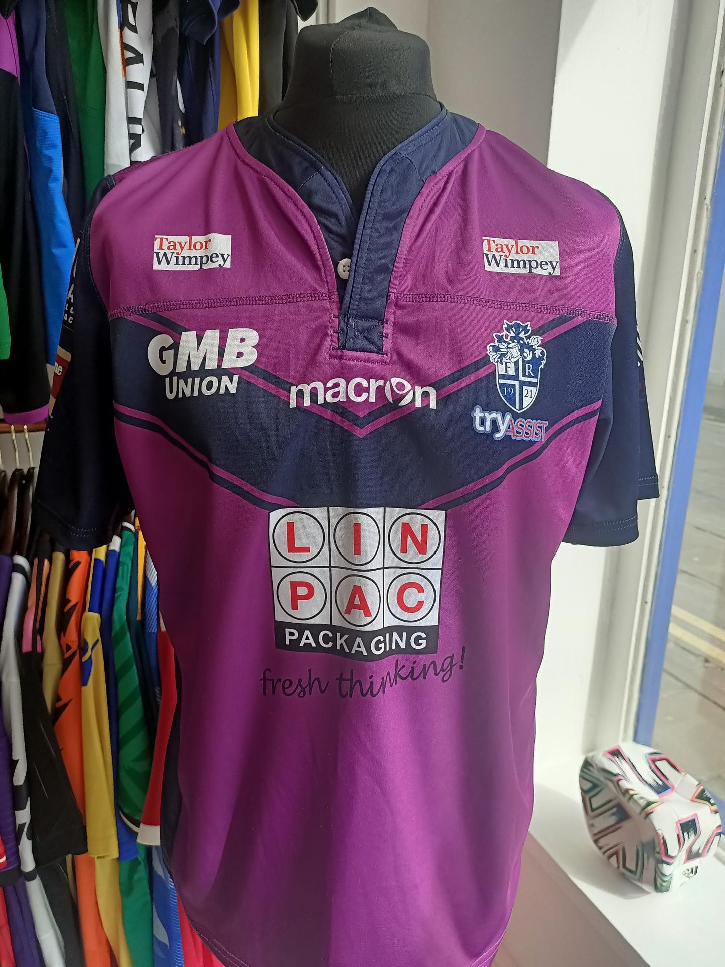 Featherstone Rover Away Shirt