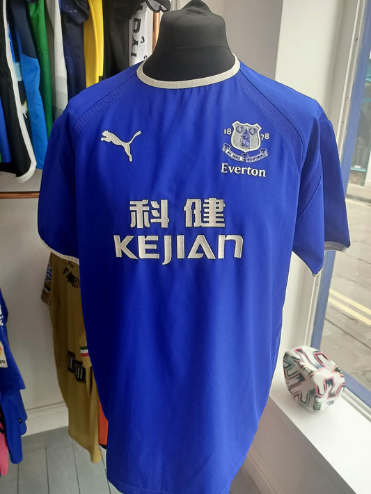 Everton 2003-2004 Home shirt used