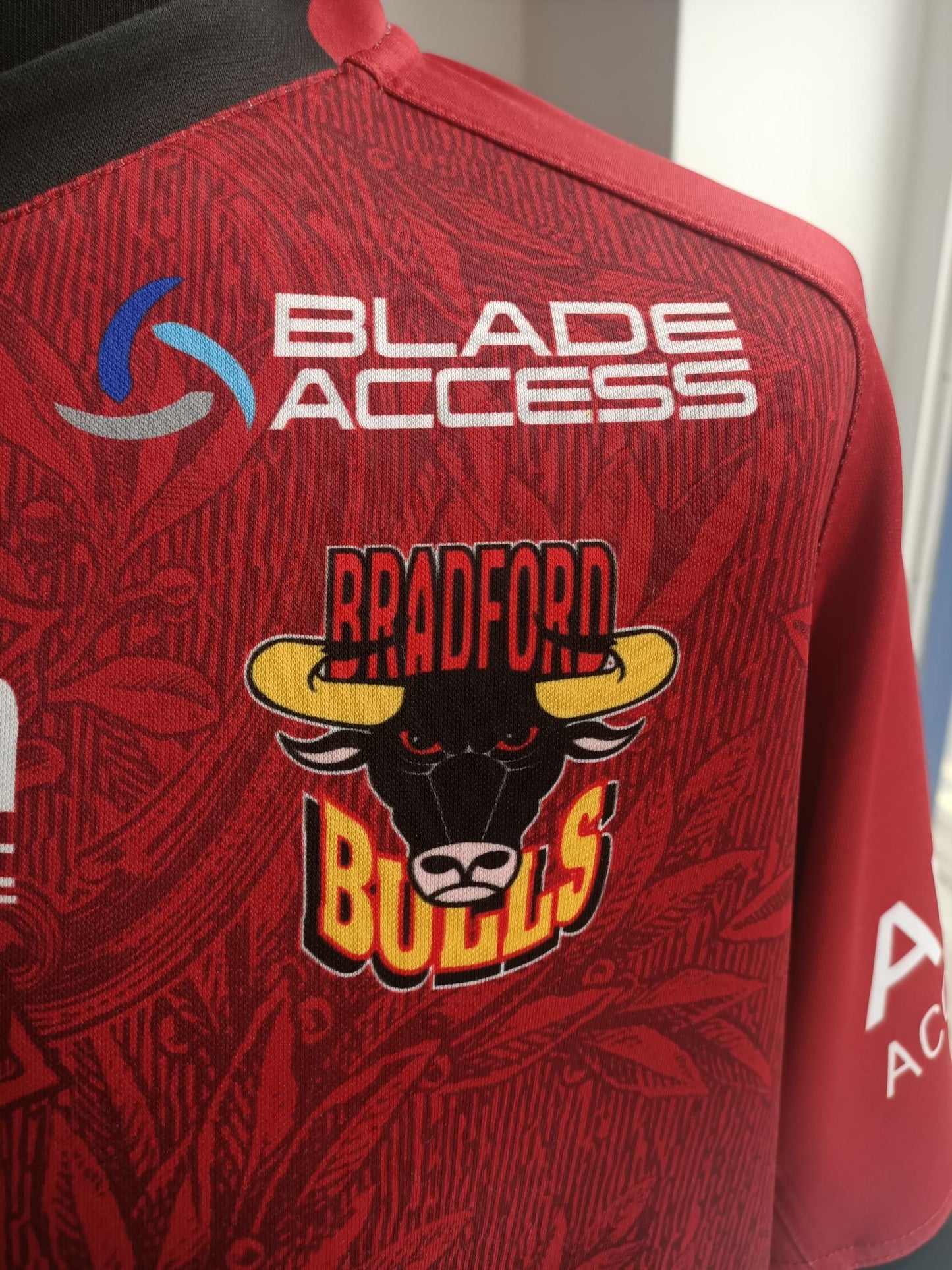 Bradford Bull Rugby league shirt 2018 Away use in great condition