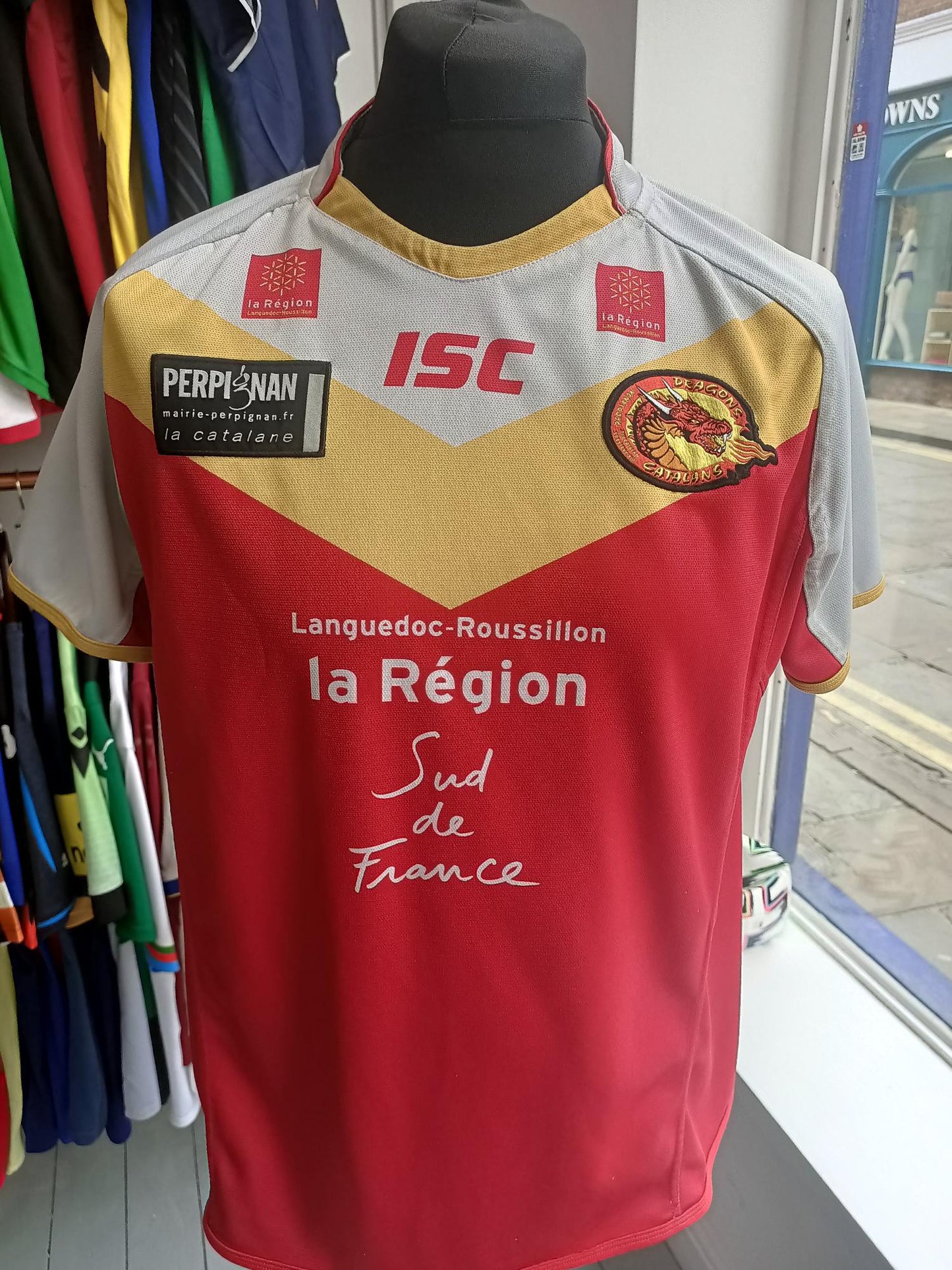 Catalans Rugby Shirt used