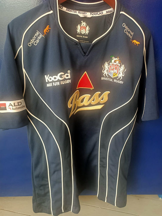 Bristol Rugby Union Shirt home 2007-2008 (Large)