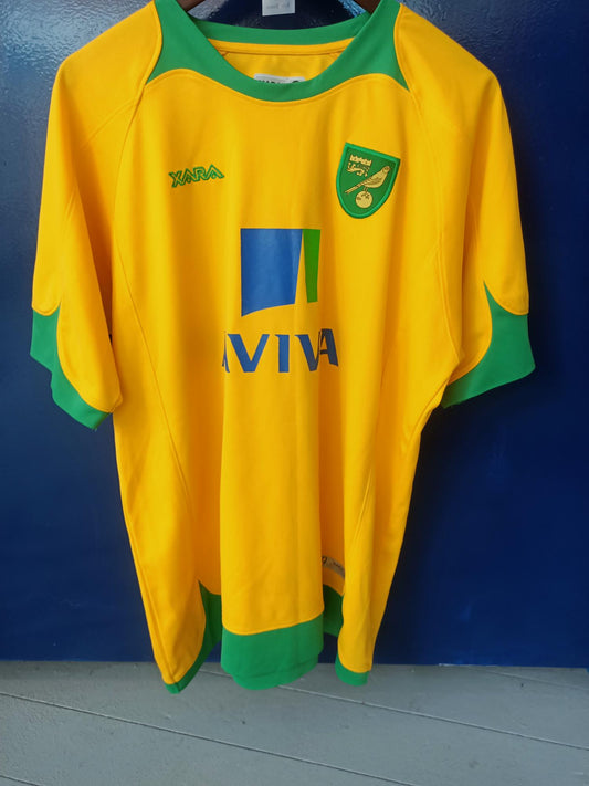 Norwich City 2009-2010 Home Shirt