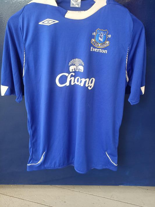 Everton 2006-2007 Home Shirt Youth Large