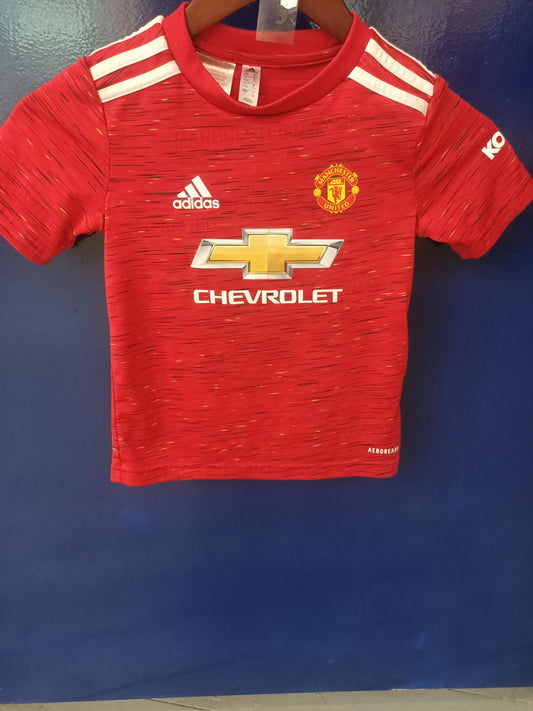 Manchester United 2020-2021 Home Shirt (5-6 Years)