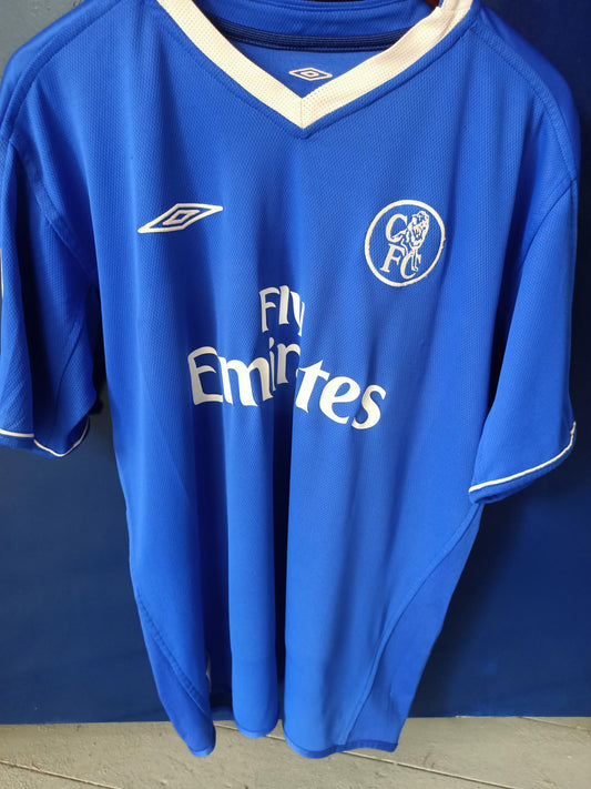 Chelsea 2004-2005 Home Shirt Drobga