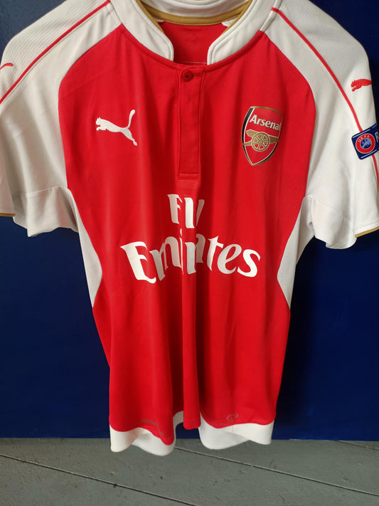 Arsenal 2015-2016 Home Shirt Ozil