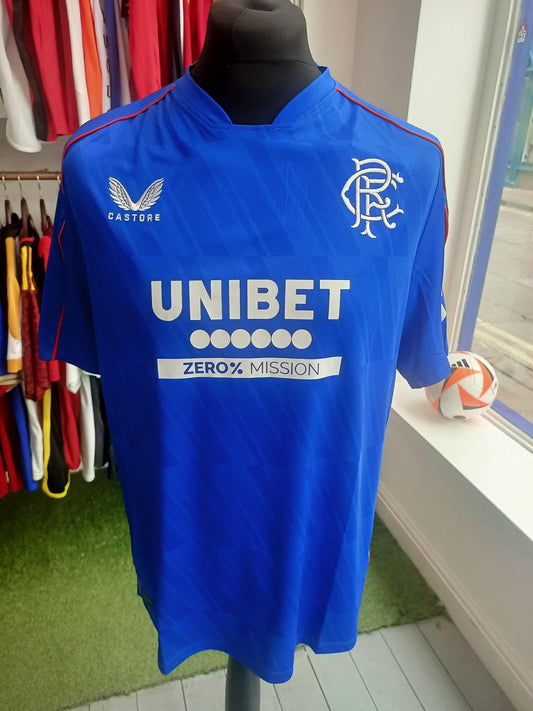 Rangers 2024-2025 Home Shirt Dessers BNWT
