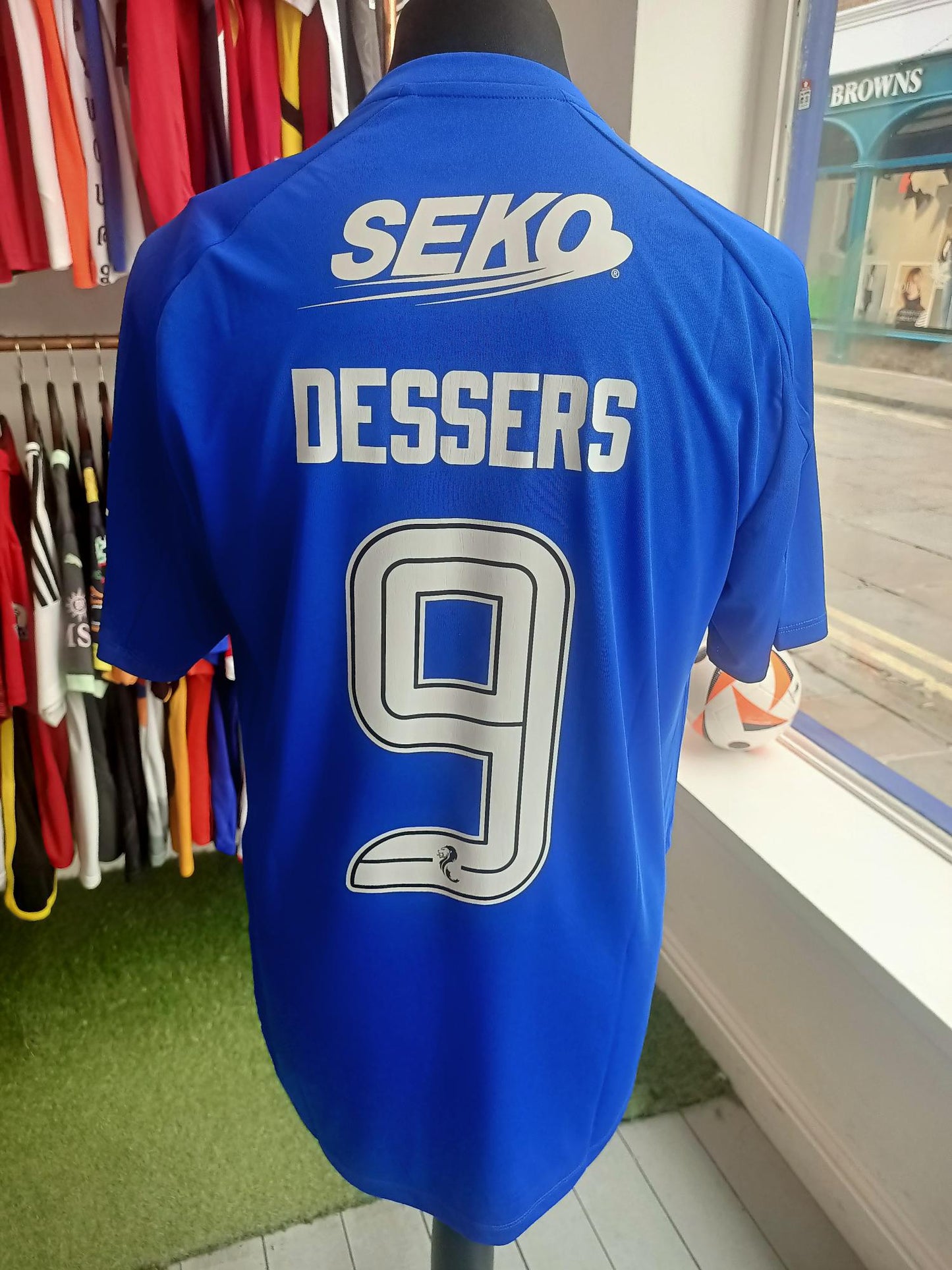 Rangers 2024-2025 Home Shirt Dessers BNWT