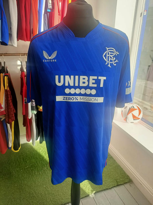 Rangers 2024-2025 Home Shirt Cerny EL Patch