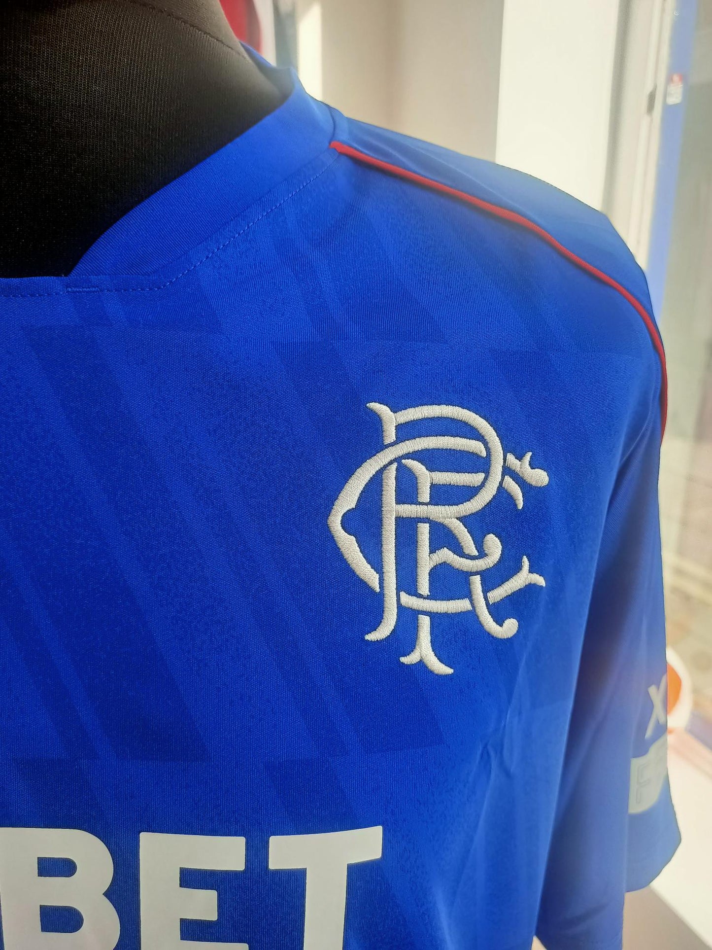 Rangers 2024-2025 Home Shirt Cerny EL Patch