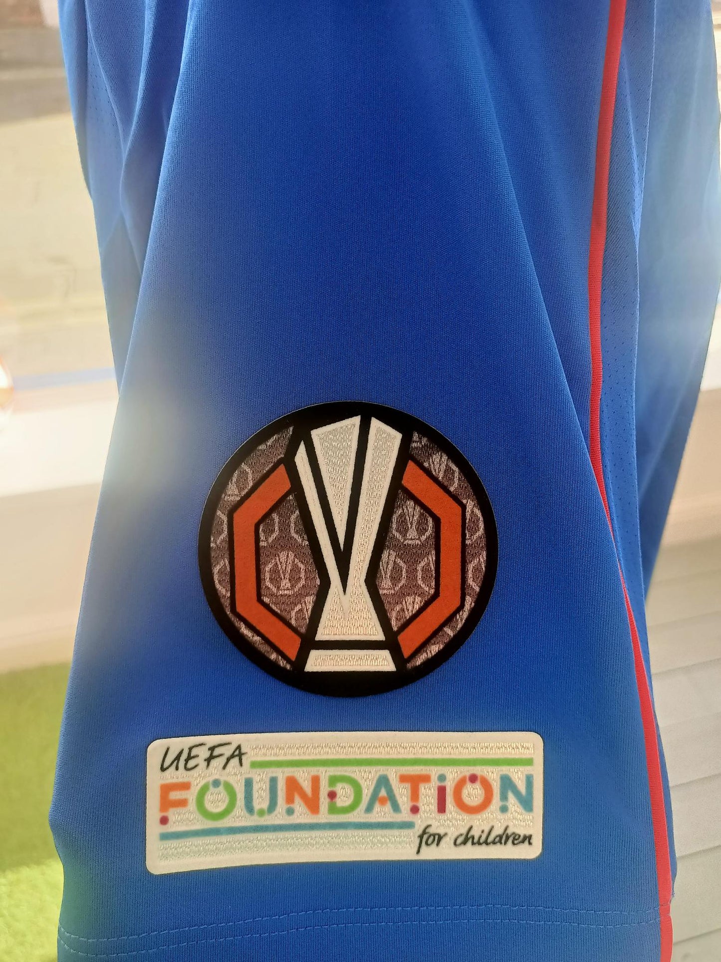 Rangers 2024-2025 Home Shirt Cerny EL Patch