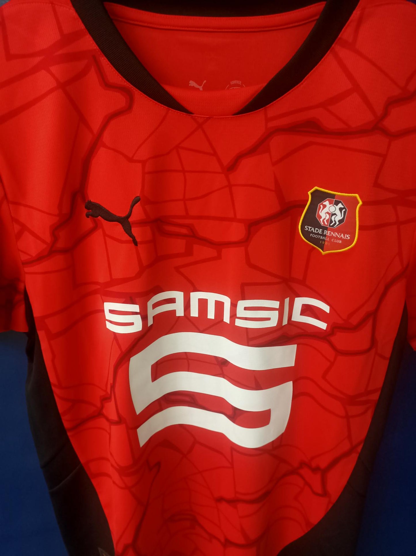 Stade Rennais Home Shirt 2024-2025 BNWT