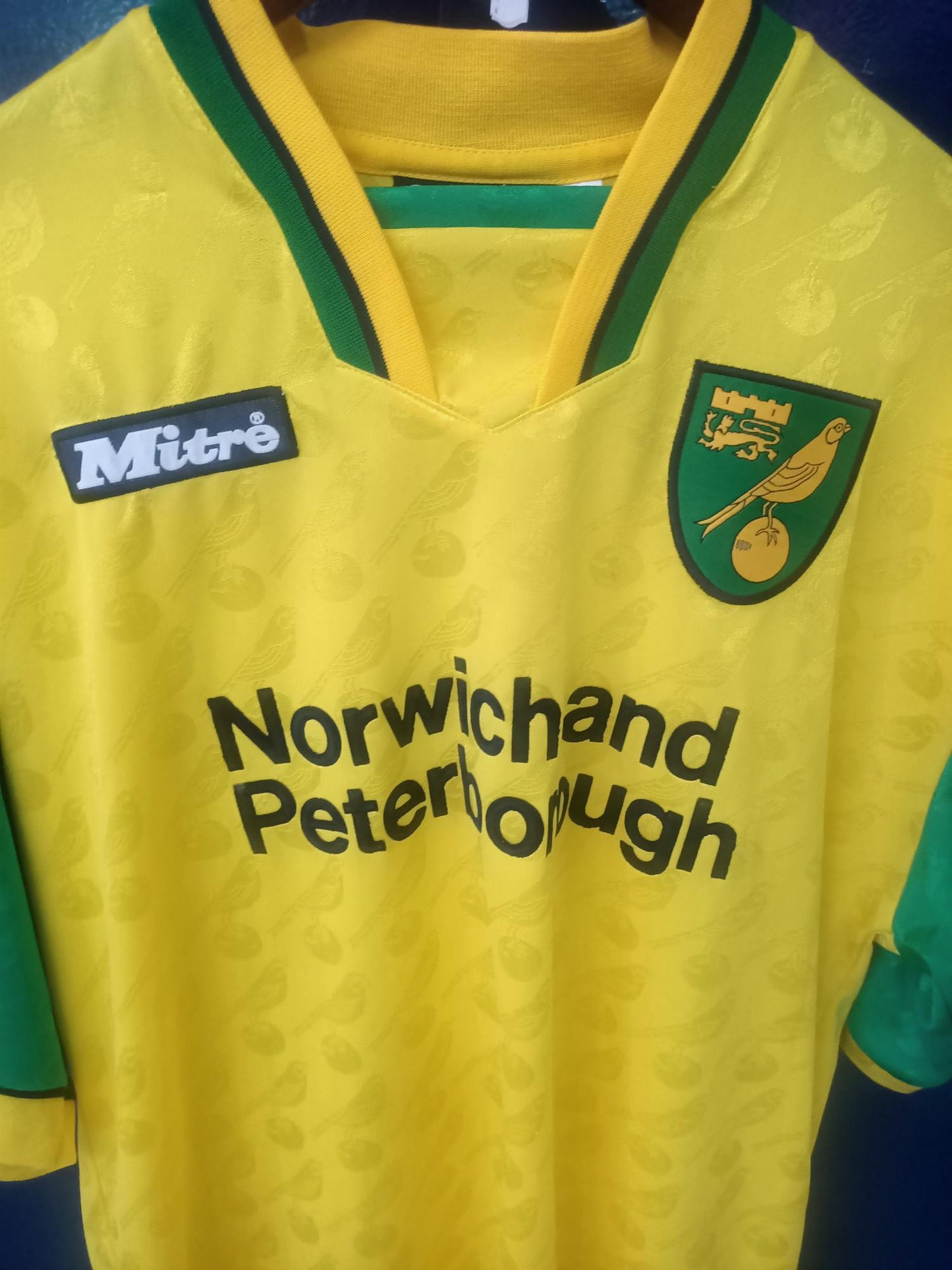 Norwich City 1996-1997 Home Shirt