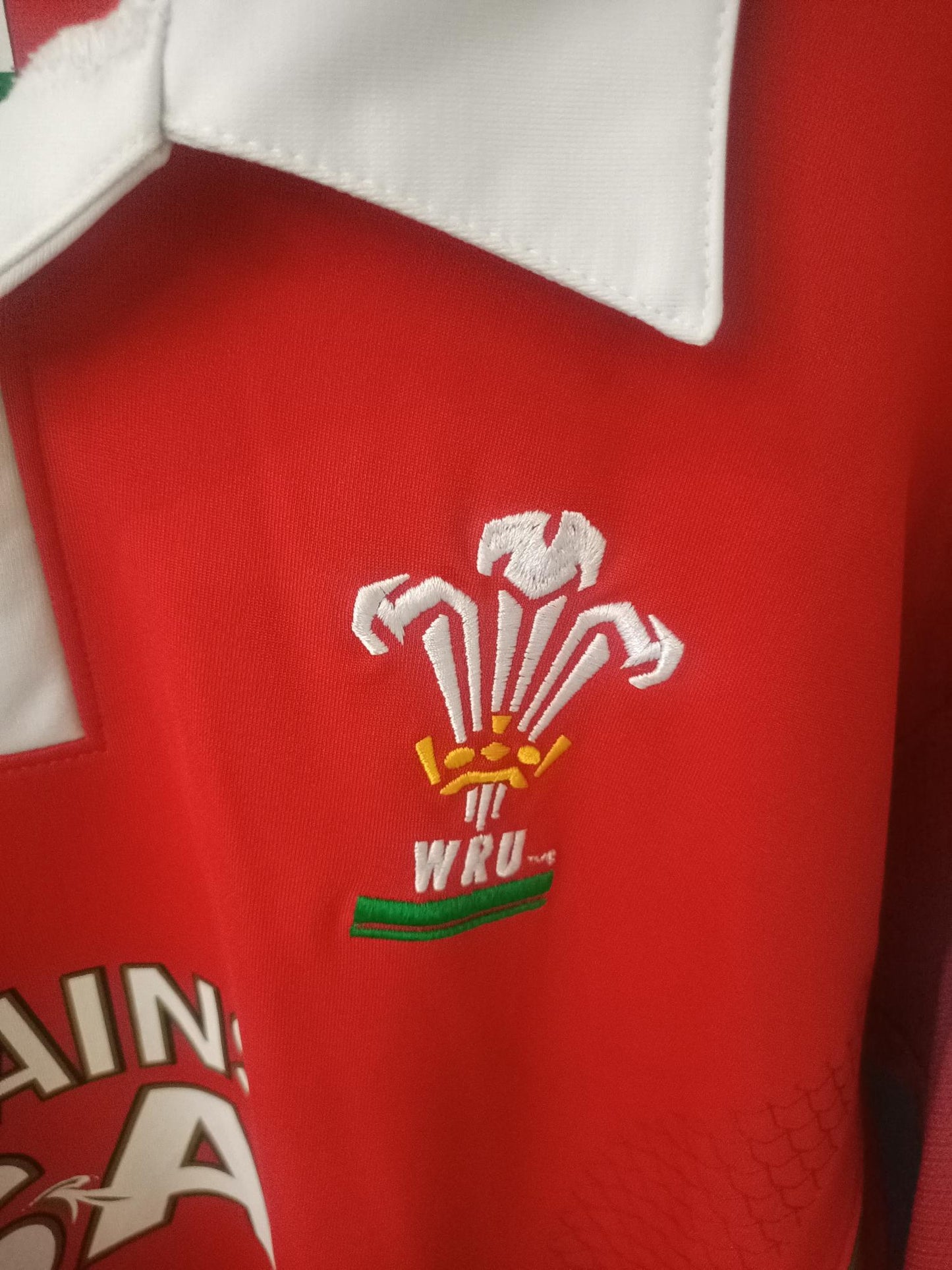 Wales 2008 Home Rugby Shirt (XL)