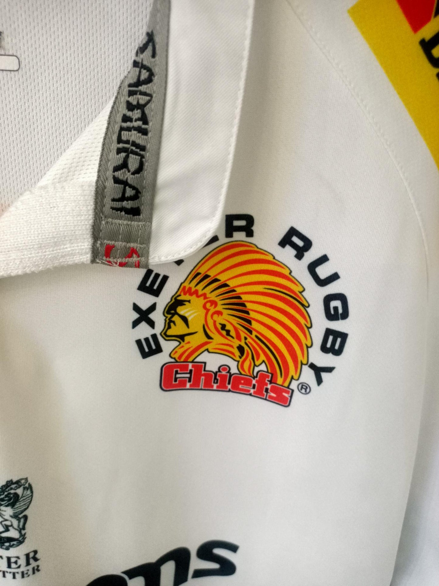 Exeter Rugby Shirt 2013/2014 Home Shirt (Size XL)