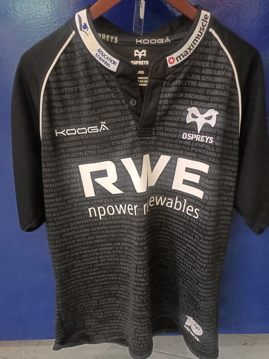 Ospreys 2012/2013 Home shirt (Large)