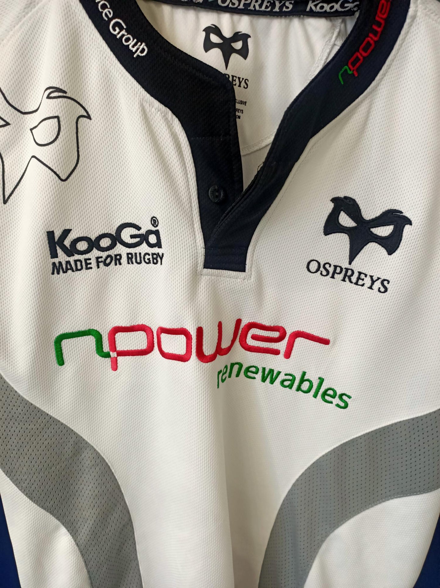 Ospreys 2007-2008 Away Shirt (Large)