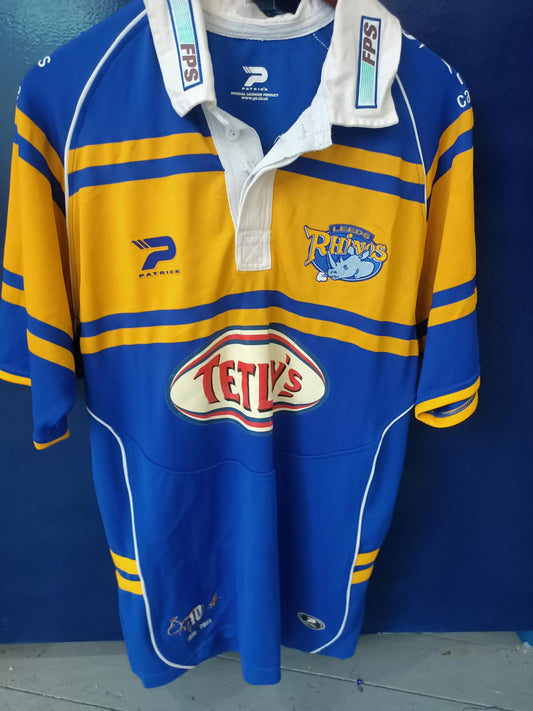 Leeds Rhinos 2005 home shirt (Large)