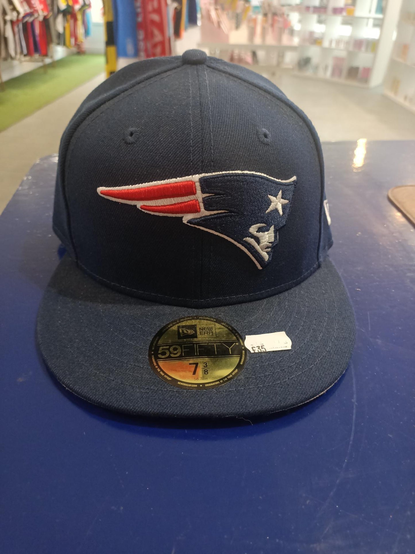 New England Patriots Fitted Cap 7 3/8