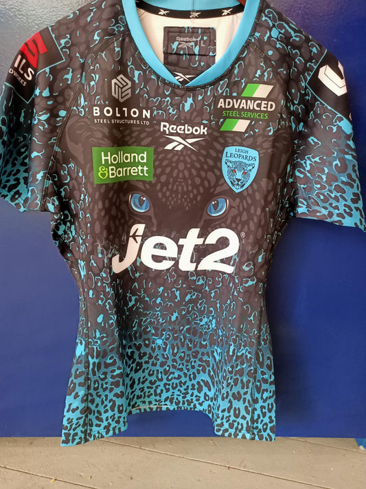Leigh Leopards 2025 away Shirt (Large) Player Addition