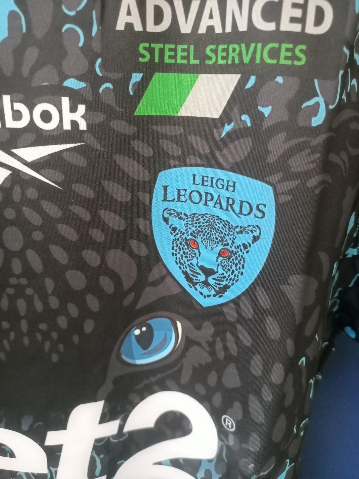 Leigh Leopards 2025 away Shirt (Large) Player Addition