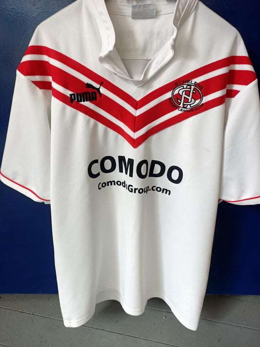 St Helens Rugby League Shirt 2003 Home (XXL)