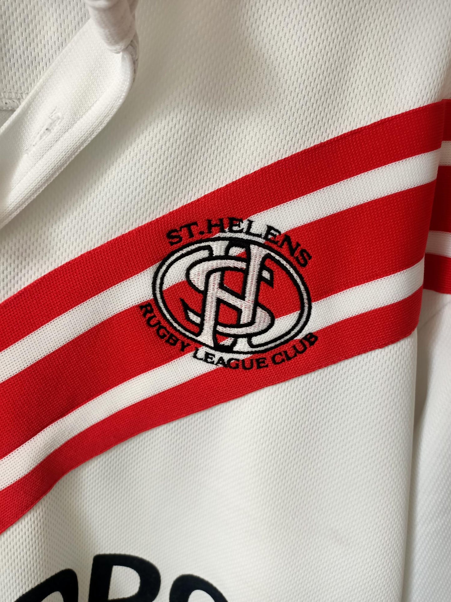 St Helens Rugby League Shirt 2003 Home (XXL)