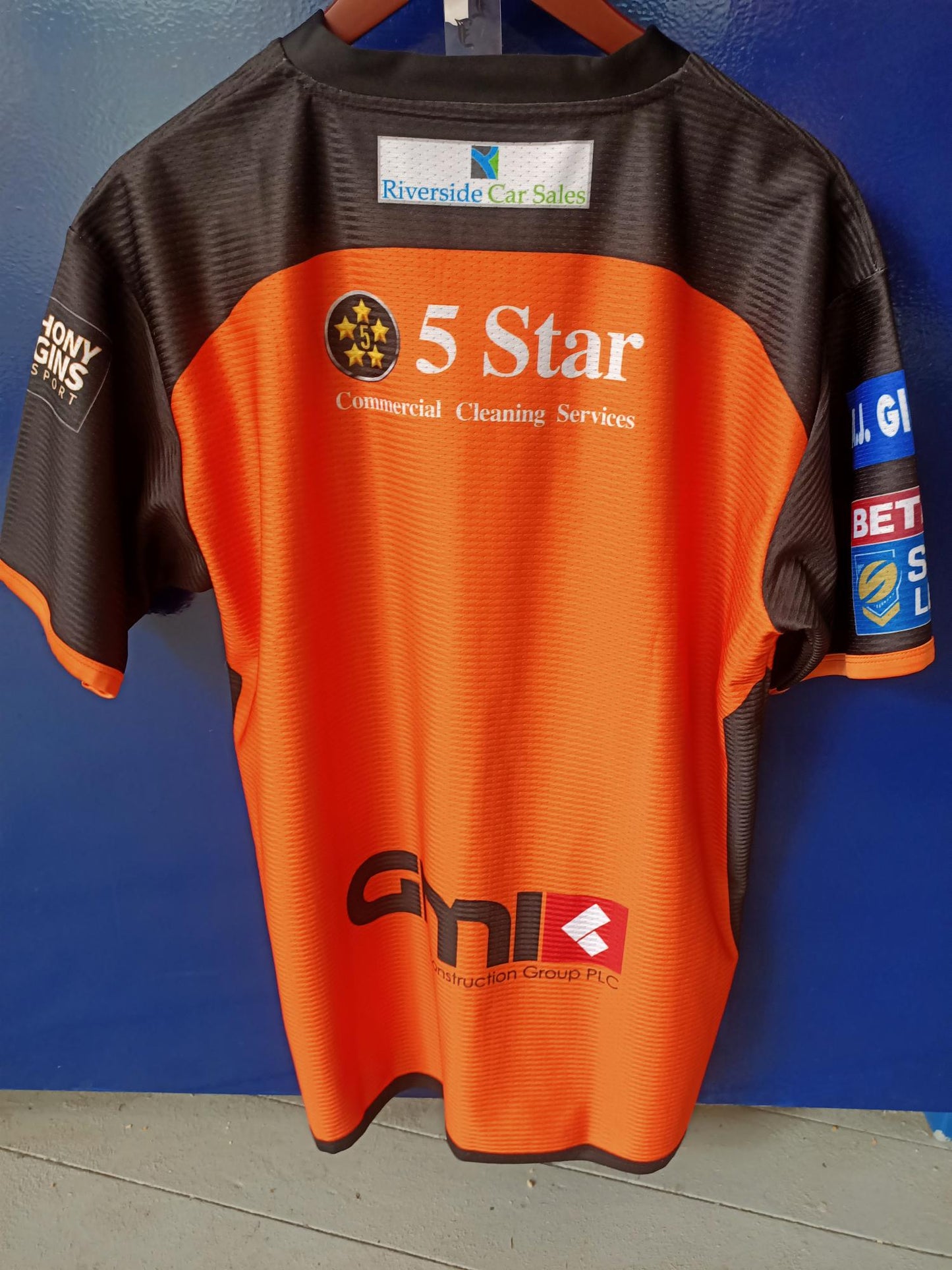 Castleford Tigers 2018 Home Shirt (Large)