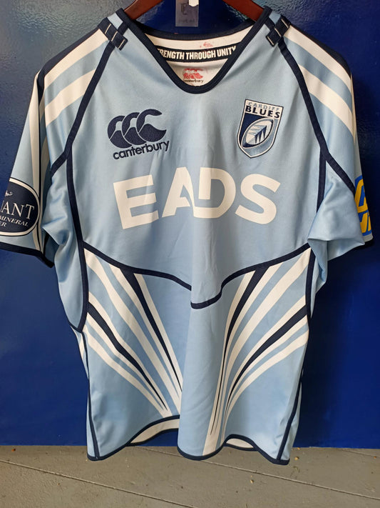 Cardiff Blues Rugby Shirt (Large)