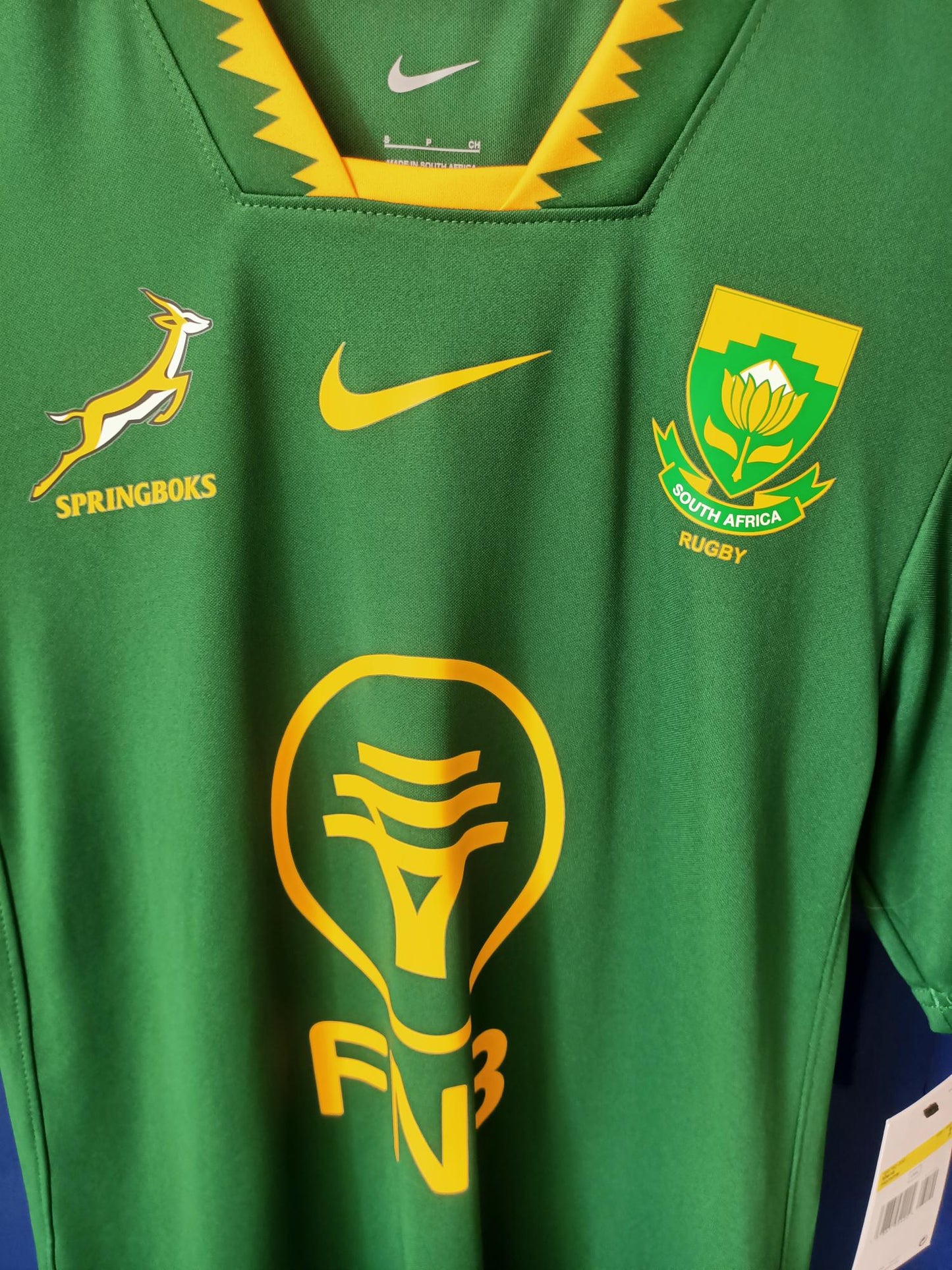 South Africa 2025/2026 Rugby Shirt (Small)