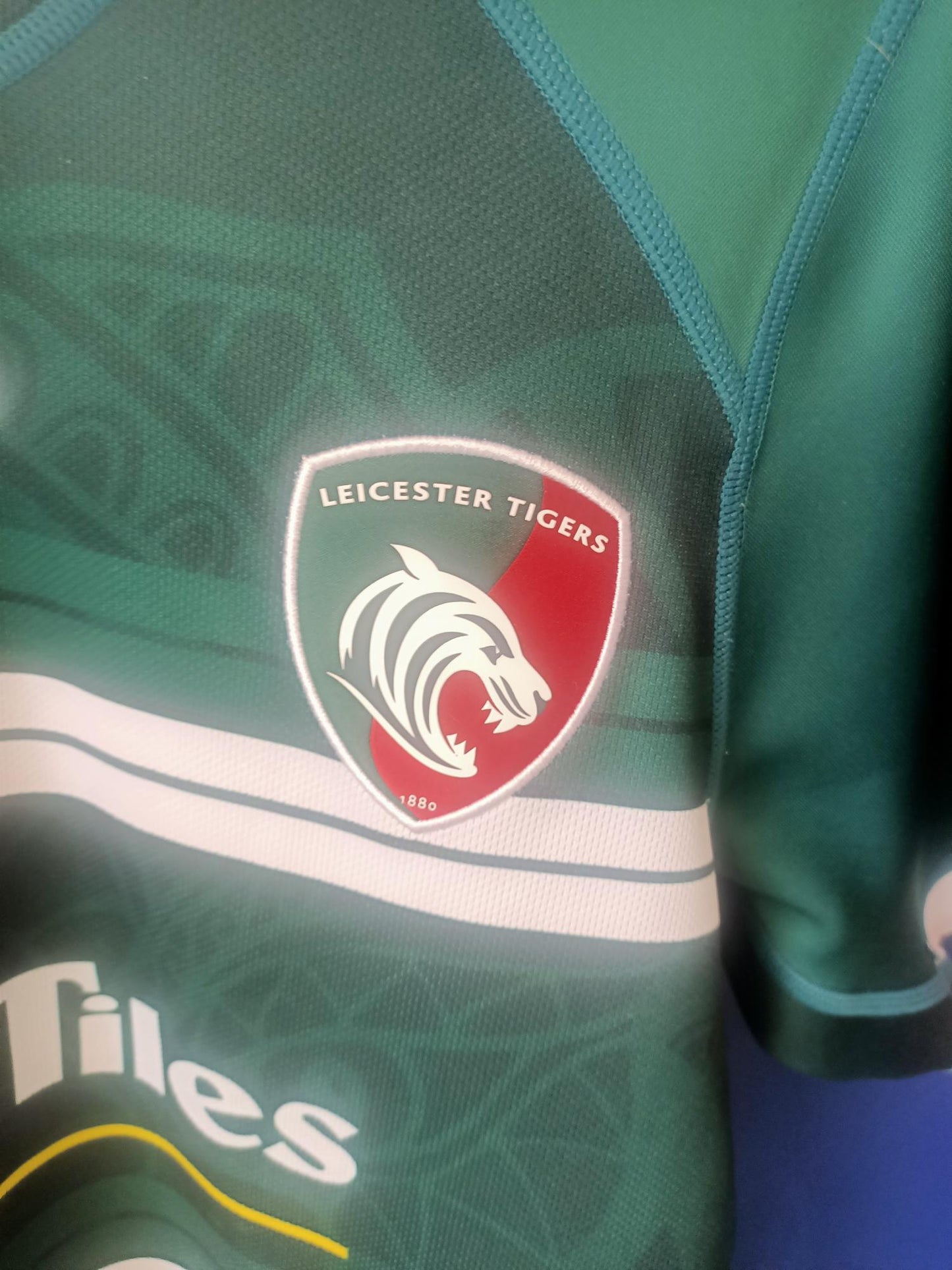 Leicester Tigers 2020/2021 Home Shirt (Medium)